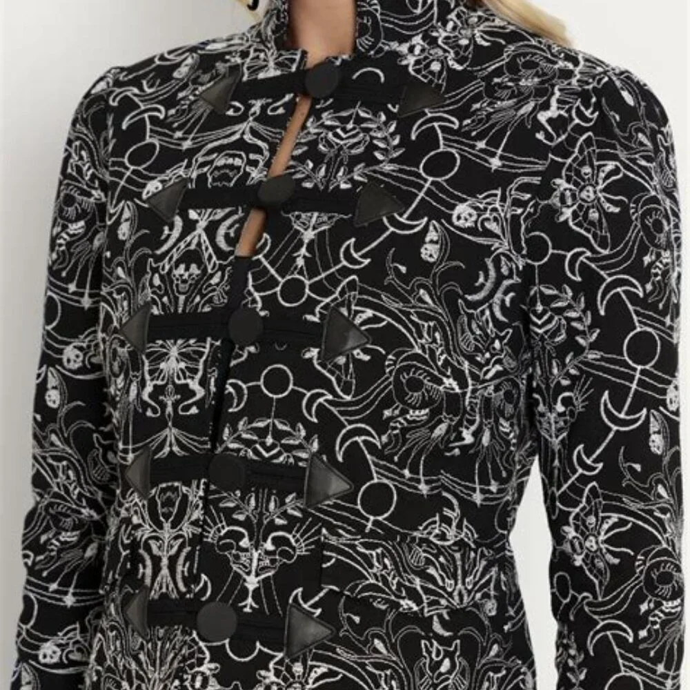 Gothic Relics Embroidered Military Jacket [AU14] - Picture 3 of 4